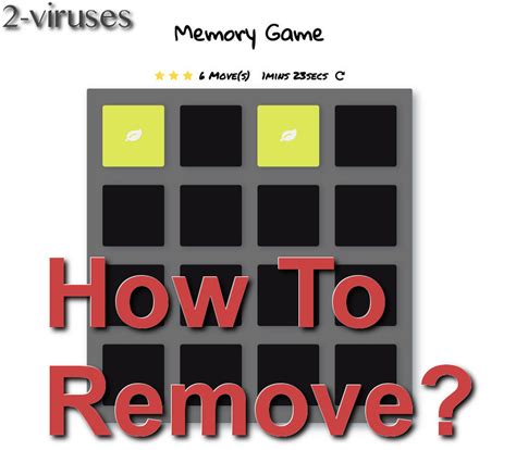 Computer virus help and information including signs of viruses, how viruses infect, myths, definitions, and other virus properties. Memory Game Virus - How to remove - Dedicated 2-viruses.com