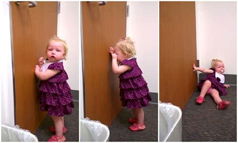 2 Year Old Celebrates Arrival Of Newborn Sister With Epic Tantrum