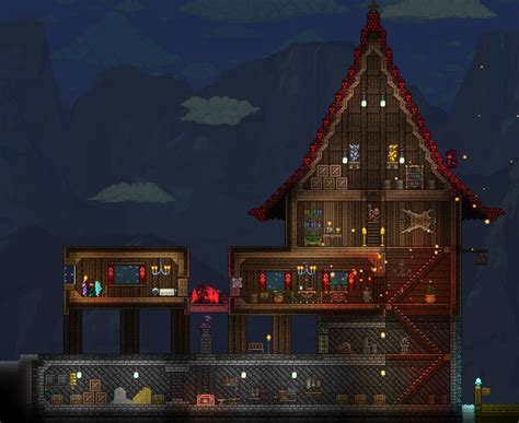 Pin By Colton On Terraria Terraria Builds Cover Walls It Painting