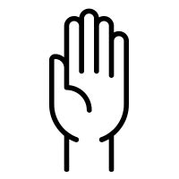 Raise Hand Icon Free Png Svg Noun Project