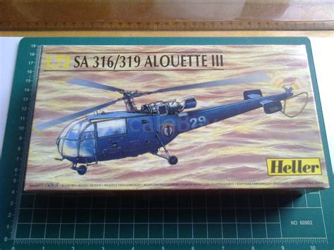 Вертолет 172 Heller Sa 316319 Alouette Iii Аукцион масштабных и сборных моделей