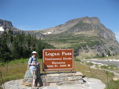 My Travels With Sue Logan Pass Glacier National Park