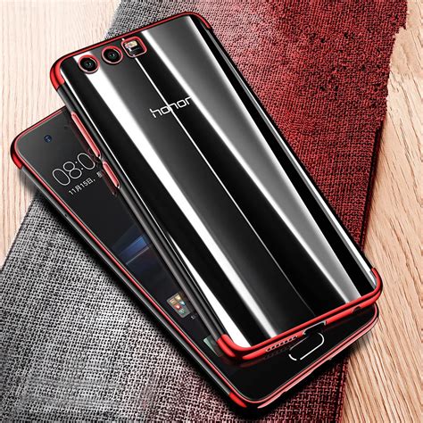 For Huawei Honor 9 V9 Case Luxury Soft Silicone Transparent Plating
