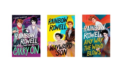 rainbow rowell books carry on series rebekah mcfarlane