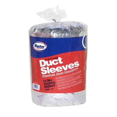 Master Flow 6 In Dia R 6 Ductwork Insulation Sleeve