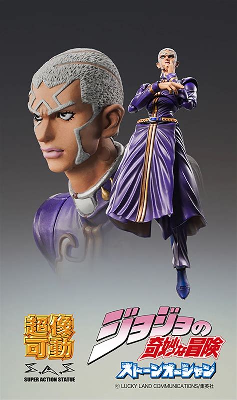 Original Jojos Bizarre Adventure Whitesnake And Enrico Pucci Figure