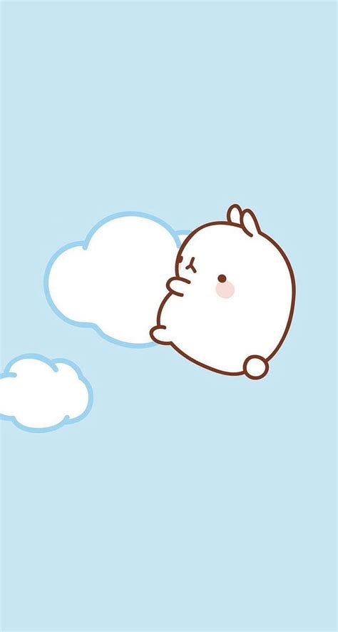 Blue Molang Cute Molang Spring Hd Phone Wallpaper Pxfuel