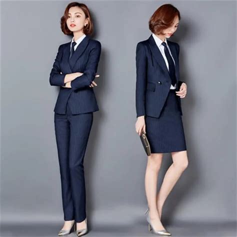 2 Piezas Mujer Pantalones Trajes Formal Señoras Oficina Ol Uniforme
