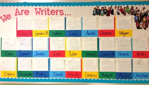 Writing Bulletin Boards New Classroom Classroom Ideas Notes To