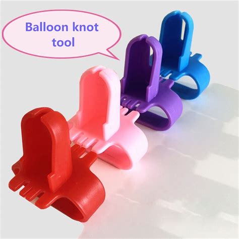 1pcs New Latex Balloon Knot Tool For Latex Balloon Fastener Easily Knot
