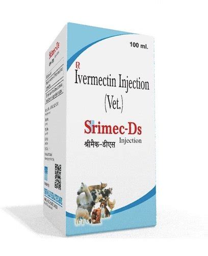 Used since 1980s, the drug is mainly used in creams and lotions for head lice. 100 ml Ivermectin Injection IP (Vet), For Veterinary ...