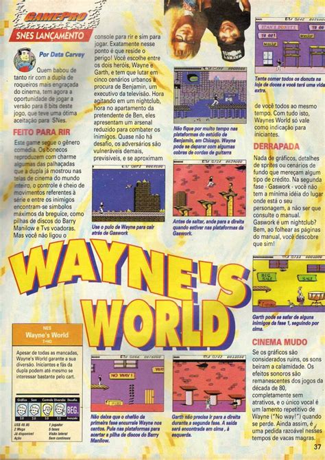 Wayne S World Of Super Nintendo In Gamepower N