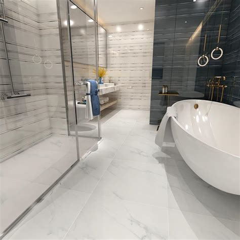 Buy best designer bathroom tiles collection in india for your home. Cheap 60x60 cm White Ceramic Floor Tiles Bathroom ...