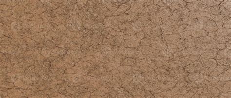 Dry Muddy Ground Texture With Cracks Brown Soil Background 3d