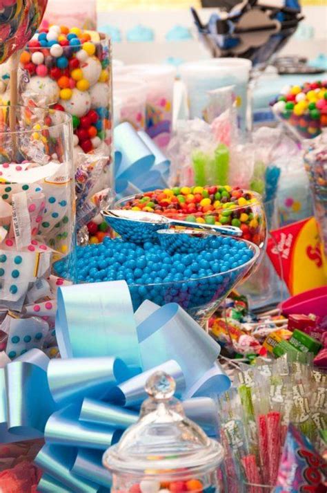 Do You Want A Candy Station Rainbow Candy Candy Table Wedding