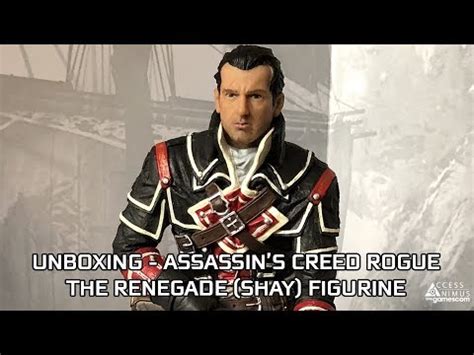 Assassin S Creed Rogue The Renegade Shay Figurine Unboxing Youtube