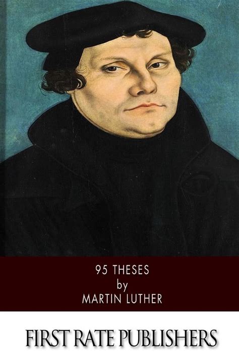 95 Theses By Martin Luther English Paperback Book Free Shipping