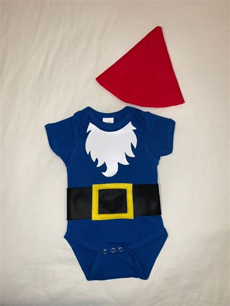 Gnome Baby Costume Baby Shower T Halloween Costume For Etsy Baby