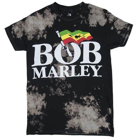 In order to navigate out of this carousel please use your heading shortcut key to navigate to the next or previous heading. Bob Marley Logo Black & Gray Tie Dye T-Shirt - Men's ...