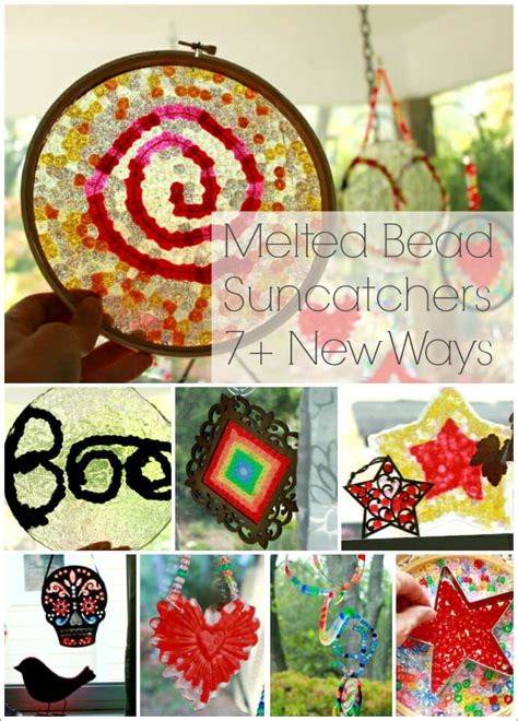 Melted Bead Suncatchers 7 New Ways From 3d Shapes And Mobiles To