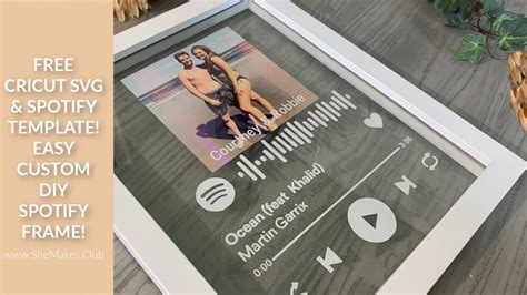 Spotify Template For Cricut Svg