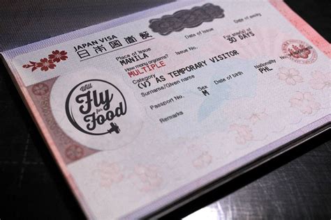 From 1 sep 2012, malaysians traveling to japan can apply multiple entry visa. How to Apply for a Japan Tourist Visa for Filipinos
