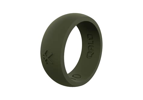 Mens Green Sage Classic Q2x Silicone Ring Devries Jewelers