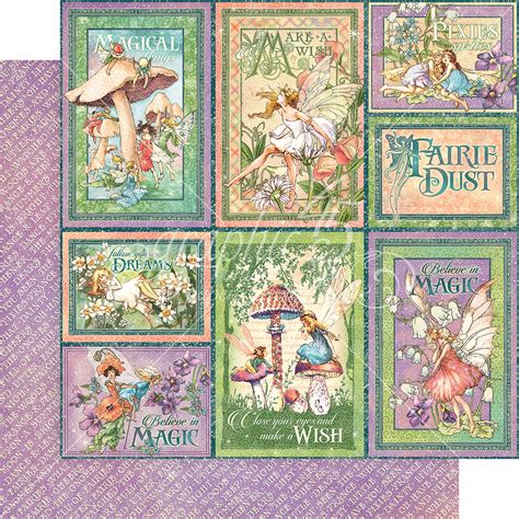 Introducing Fairie Dust By Graphic 45 Dreamland In 2020 Scrapbook