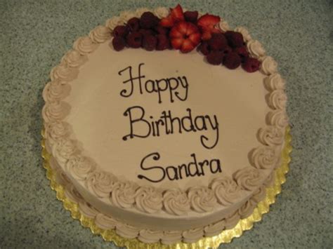 Happy Birthday Sandra Cake Images Birthday Messages