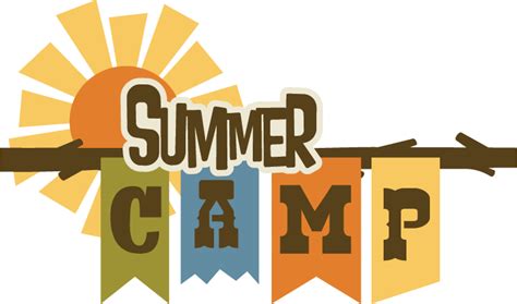 Summer Camp SVG scrapbook title sun svg file summer camp svg files cute png image