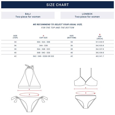 The Guide To Choosing Your Swimsuit Size
