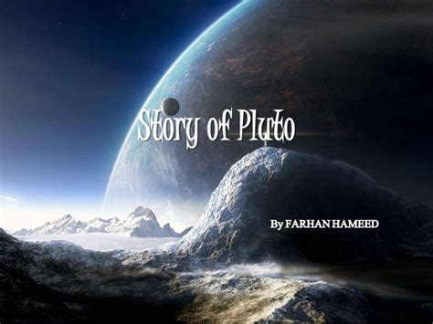 Story Of Pluto