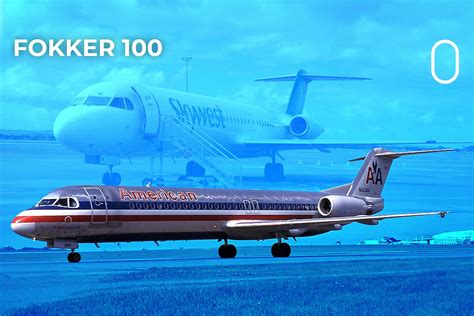 36 Years Ago Today The Fokker 100 Made Its First Flight