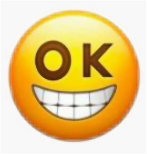 Ok Emoji Iphone Ok Emoji Hd Png Download Transparent Png Image