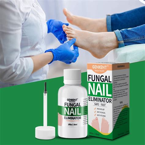 Genkent Nail Fungus Treatment Toenail Fungus Treatment Fungus Stop Fingernail Fungus Fungi