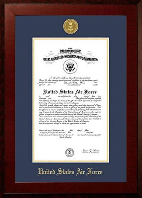 Campus Images Afcho00185x11 Air Force Certificate Honors