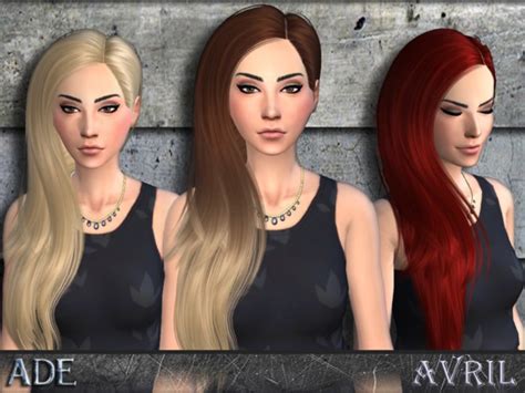 Ade Avril Hair By Adedarma At Tsr Sims 4 Updates