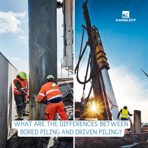 What Are The Differences Between Bored Piling And Driven Piling