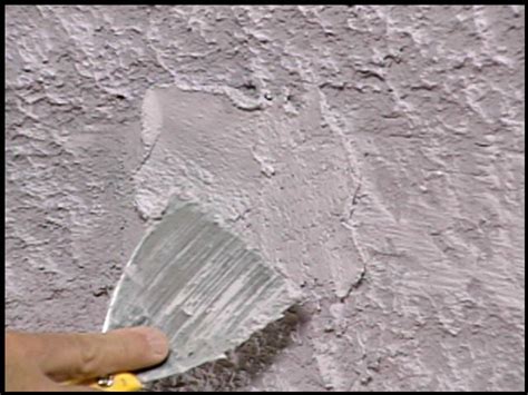 Painting a textured ceiling pro results. Repairing a hole in a stippled ceiling.