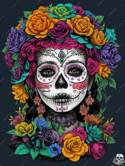 Premium AI Image | Celebrating the Day of the Dead Honoring Departed
