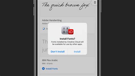 Adobe Creative Cloud App Updated With Free Custom Fonts For Ios 13 And