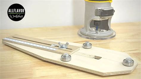 How To Make A Universal Router Circle Cutting Jig With Pictures