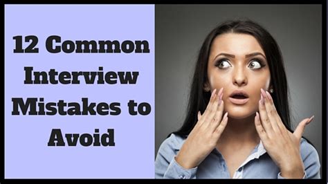 Common Interview Mistakes To Avoid Noomii Career Blog