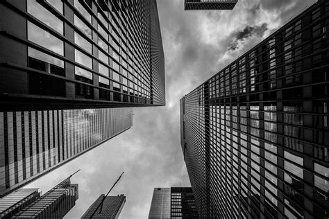 Free Images Light Black And White Architecture Sky City