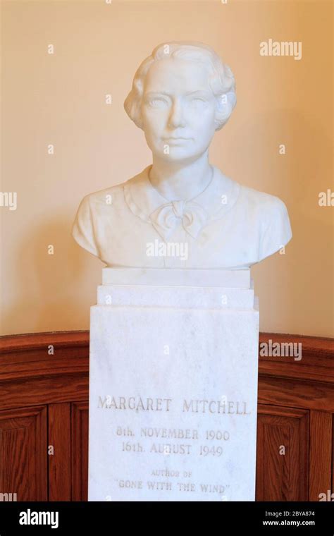 Margaret Mitchell Bust In The Georgia State Capitolatlantageorgiausa