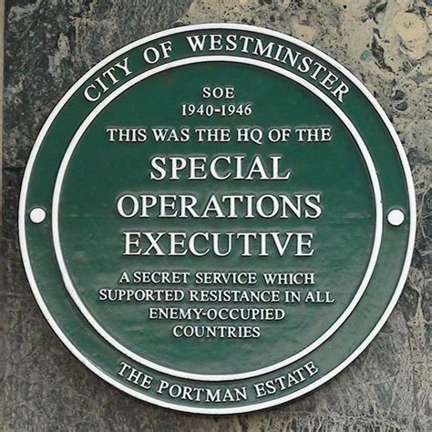 Special Operations Executive Soe London Remembers Aiming To
