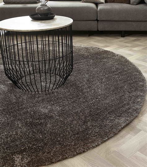 Sie finden hier die große auswahl von unterschiedlichen teppiche online, hochflor langflor shaggy teppich , kinder teppich. Hochflor Teppich Ross rund 22 Mix Grau - FloorPassion