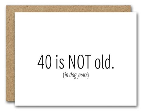 Printable 40th Birthday Card Instant Download Funny 40th
