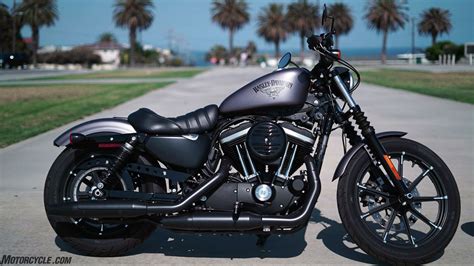 We will also be publishing his own experiences with the harley. 060216-9K-Shootout-Harley-Iron-883-12 - Motorcycle.com