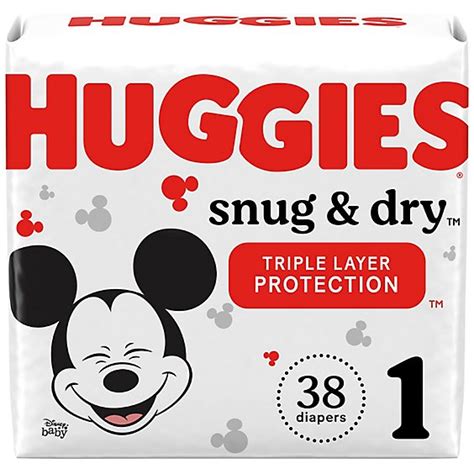Huggies Snug And Dry Size 1 Baby Diapers 38 Count Acme Markets